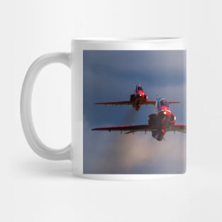 Red Arrows Synchro Pair Up Close Mug